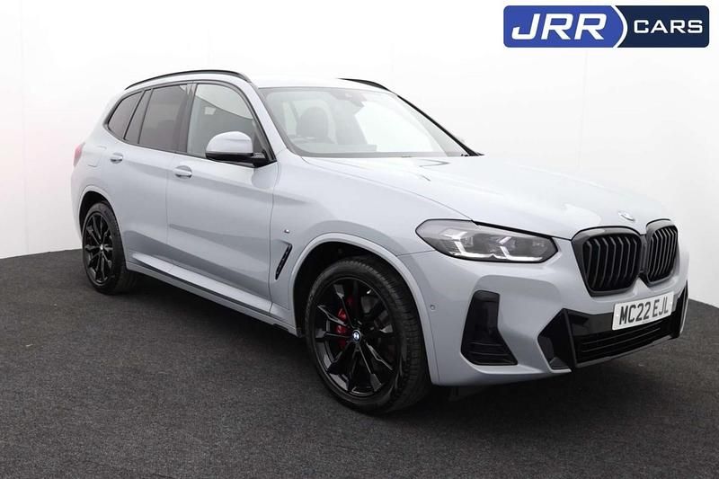 Grey Used 2022 BMW X3 M Sport SUV | £28,999 (Expensive) - Image 1/4