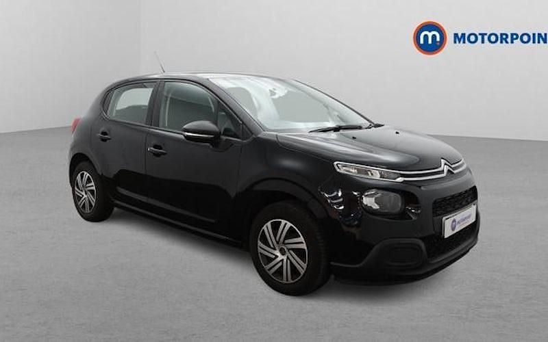 Used Citroën C3 PureTech 83 HP (61 kW) 2019 Black Hatchback