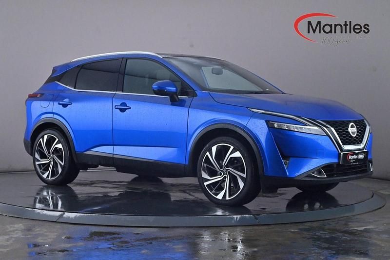 Blue Used 2022 Nissan Qashqai S SUV | £20,490 (Expensive) - Image 1/4