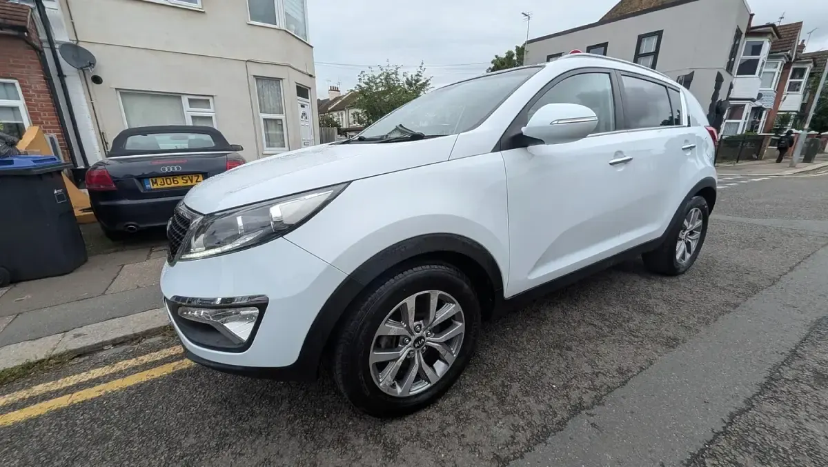 Used Kia Sportage 133 HP (97 kW) 2015 White SUV
