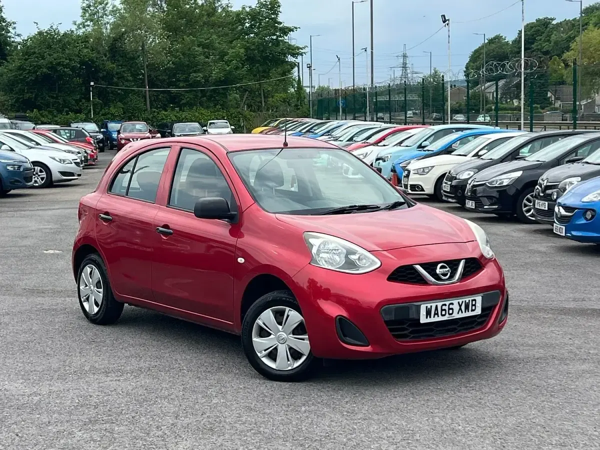 Used Nissan Micra Visia 2016 Red Hatchback