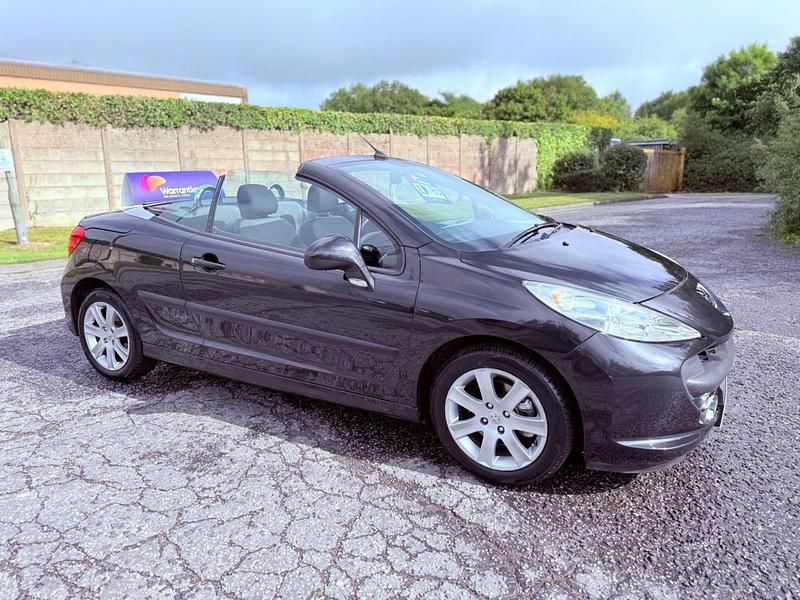 Black Used 2008 Peugeot 207 Sport Cabriolet | £1,499 (Fair price) - Image 1/4