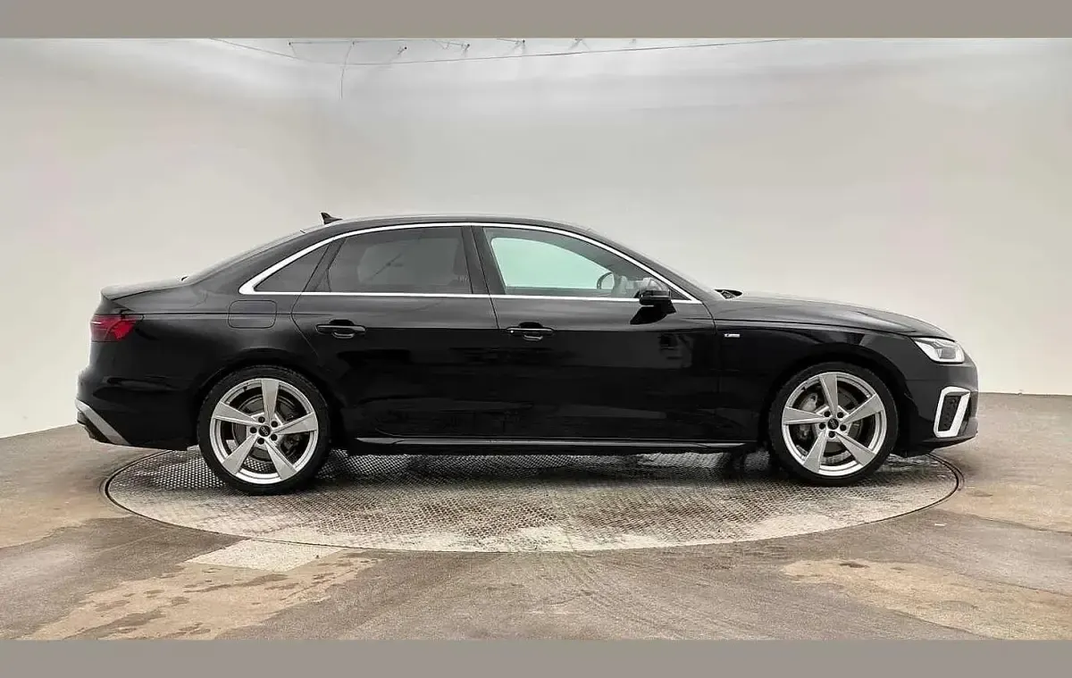 Used Audi A4 S-Line 200 HP (147 kW) 2024 Black Sedan