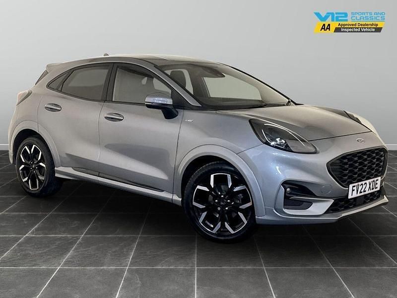 Silver Used 2022 Ford Puma Gen-E ST-Line X SUV | £12,695 (Fair price) - Image 1/2