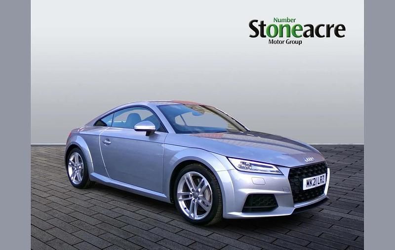 Silver Used 2021 Audi TT Sport Coupe | £21,395 (Super price) - Image 1/4