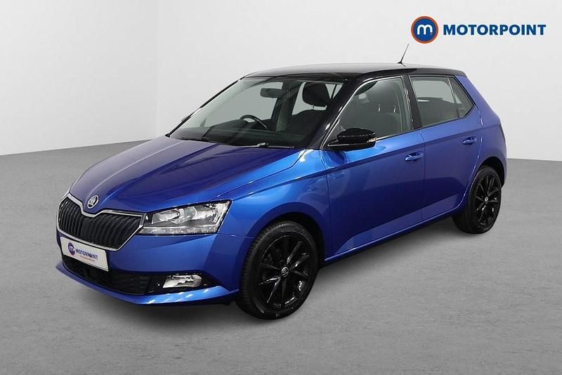 Used Skoda Fabia Colour Edition 2018 Blue Hatchback