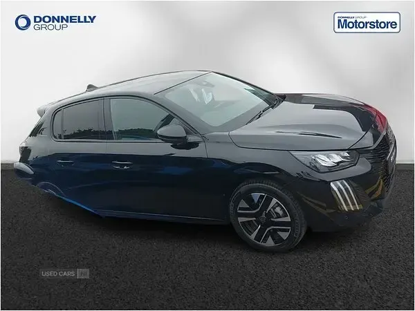 Used Peugeot 208 Allure 99 HP (72 kW) 2025 Black Hatchback