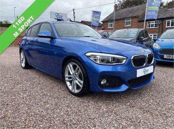 Blue Used 2015 BMW 118 M Sport Hatchback | £11,995 - Image 1/1