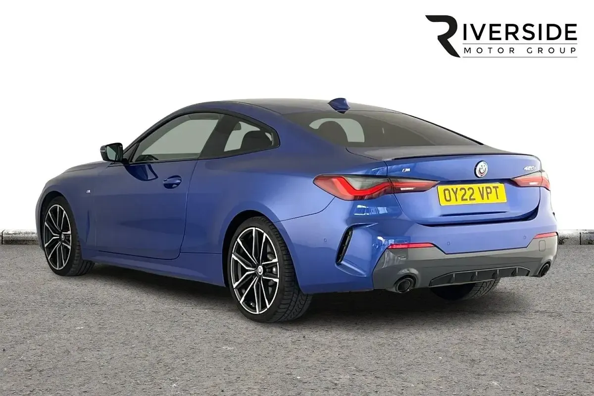 Used BMW 420 M Sport 181 HP (133 kW) 2022 Blue Coupe