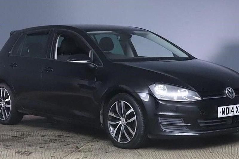 Used VW Golf VII SE 2014 Black Hatchback