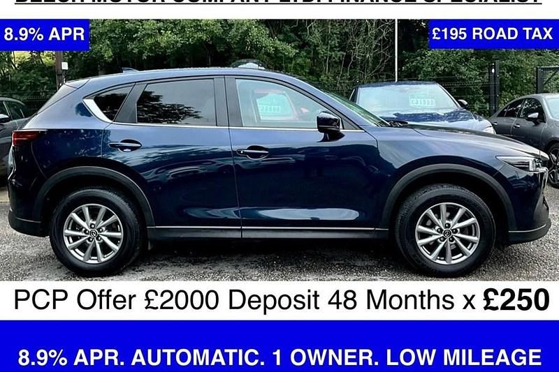 Blue Used 2022 Mazda CX-5 SUV | £19,490 (Fair price) - Image 1/1