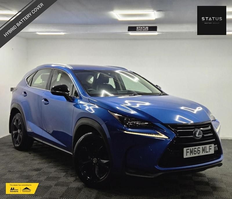 Used Lexus NX300h Sport Line 197 HP (144 kW) 2017 Blue SUV