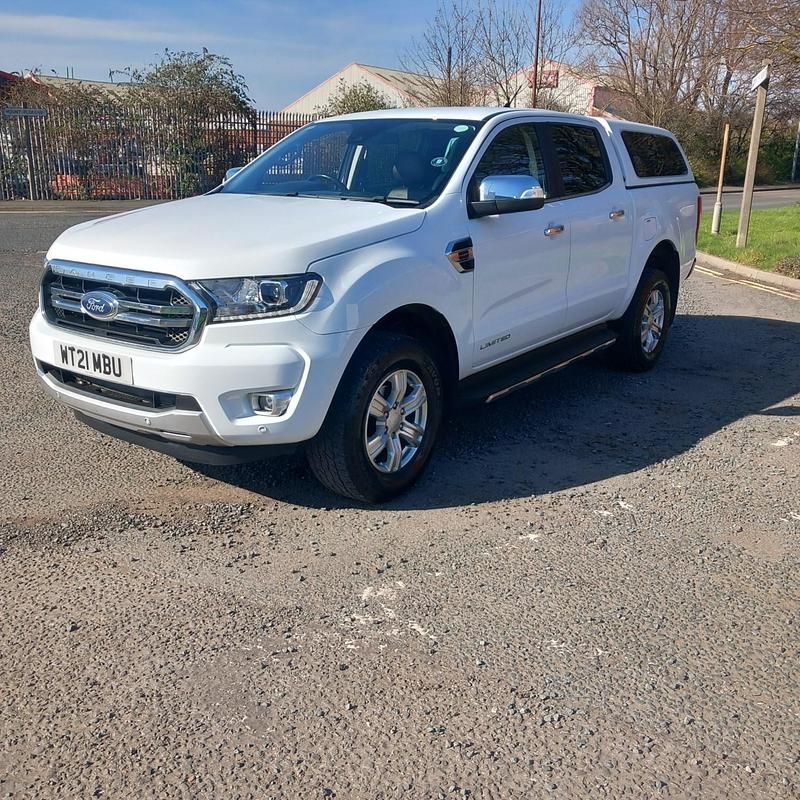 Used Ford Ranger Limited 2021 White Pickup