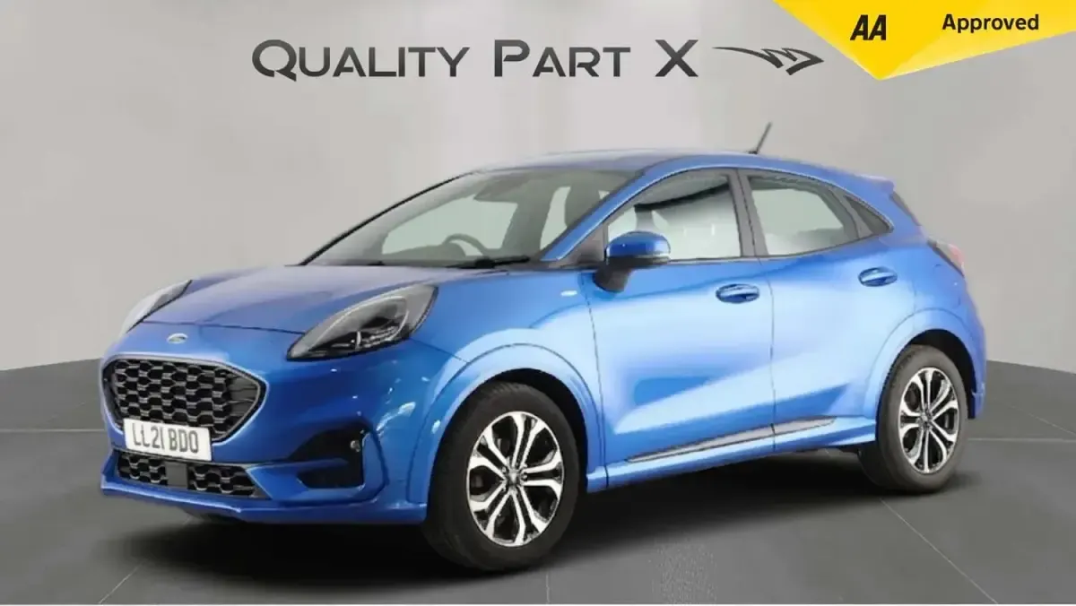 Used Ford Puma ST-Line 125 HP (91 kW) 2021 Blue SUV