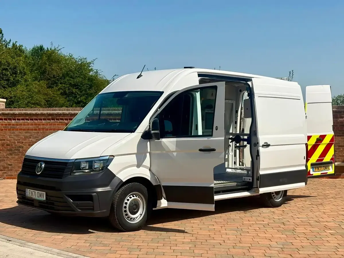 Used VW Crafter Trendline 140 HP (102 kW) 2021 White Van