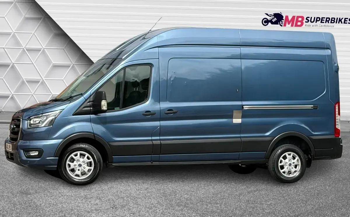 Used Ford Transit Limited 2021 Blue Van