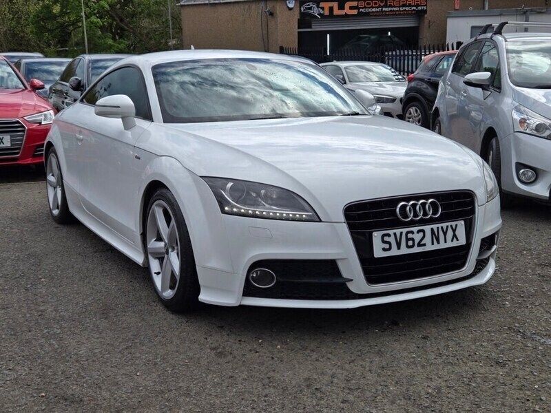 White Used 2012 Audi TT S-Line Coupe | £8,495 (A bit pricey) - Image 1/4