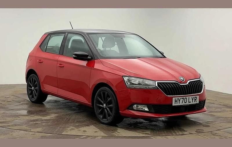 Corrida red black magic pearl effect Used 2020 Skoda Fabia Colour Edition Hatchback | £10,795 (Fair price) - Image 1/4