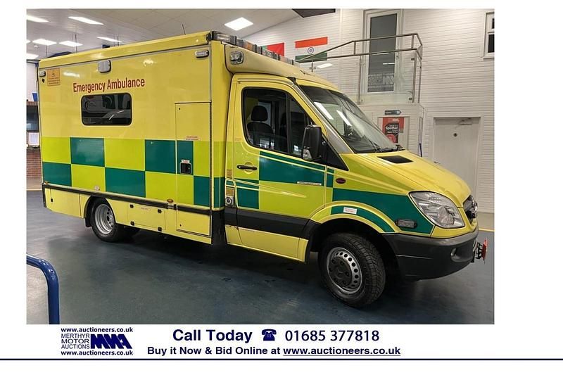 Yellow Used 2012 Mercedes Sprinter Van | £5,270 (A bit pricey) - Image 1/4