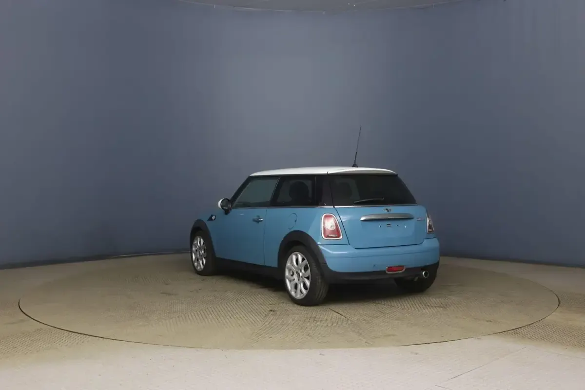 Usado Mini Cooper Hatch 2008 Azul Utilitario