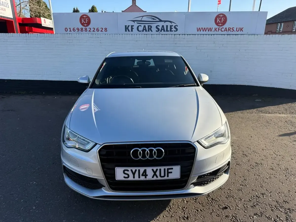 Used Audi A3 Sportback S-Line 2014 Silver Hatchback