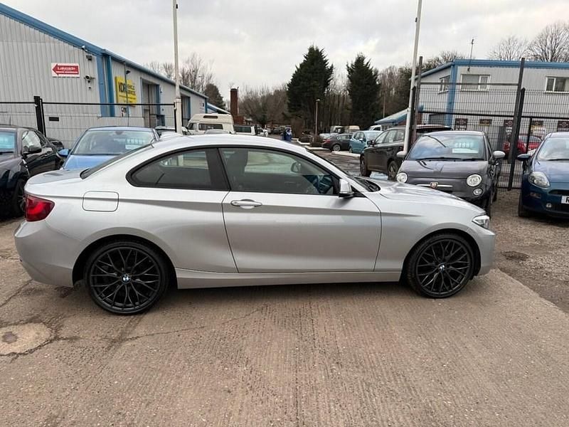 Used BMW 218 Sport Line 150 HP (110 kW) 2017 Silver Coupe