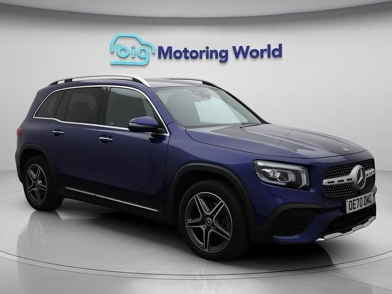 Blue Used 2020 Mercedes GLB200 AMG line SUV | £25,300 (Fair price) - Image 1/4