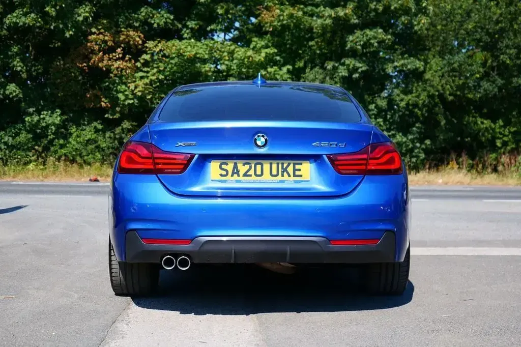 Used BMW 420 Gran Coupé M Sport 190 HP (139 kW) 2020 Blue Coupe