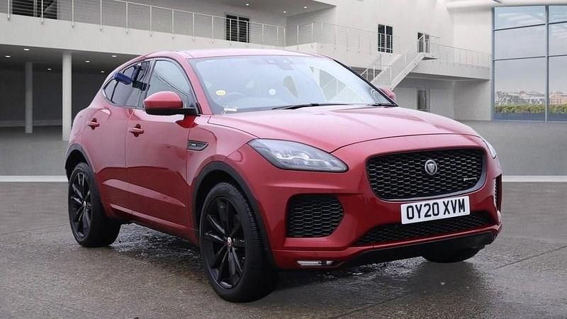Red Used 2020 Jaguar E-Pace R-Dynamic SUV | £15,999 (Fair price) - Image 1/3
