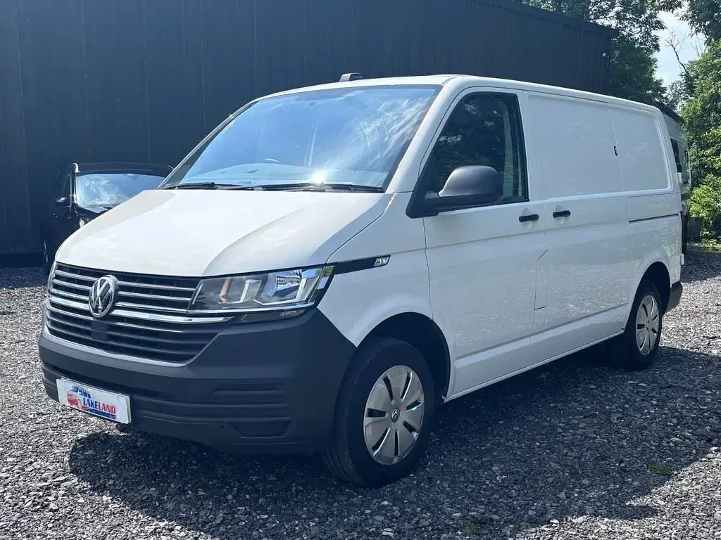 Used VW T7 Startline 110 HP (80 kW) 2024 White Van
