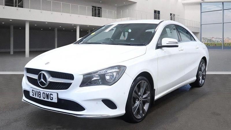 Used Mercedes CLA200 2018 White Sedan