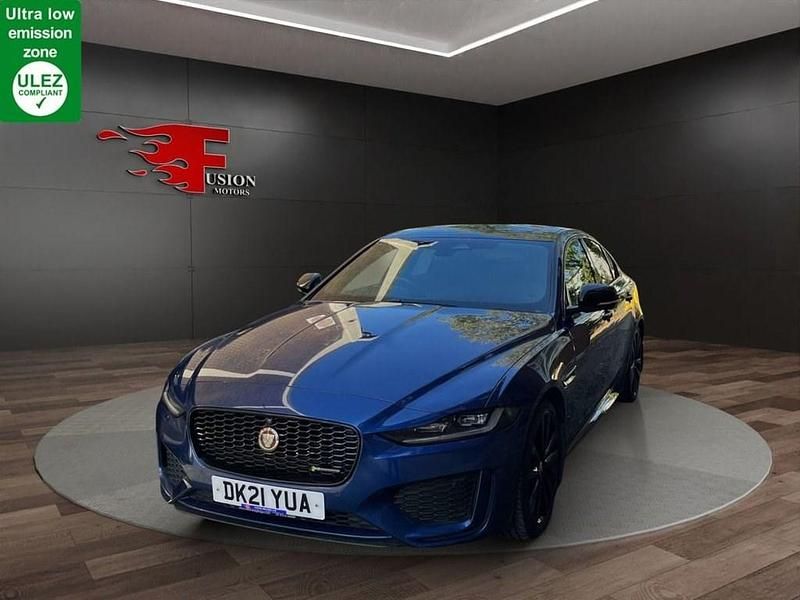 Blue Used 2021 Jaguar XE R-Dynamic Sedan | £19,000 (Fair price) - Image 1/4