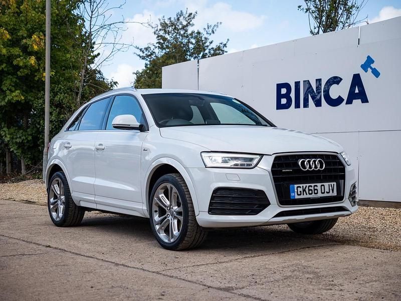 White Used 2016 Audi Q3 S-line plus SUV | £13,400 (Fair price) - Image 1/3