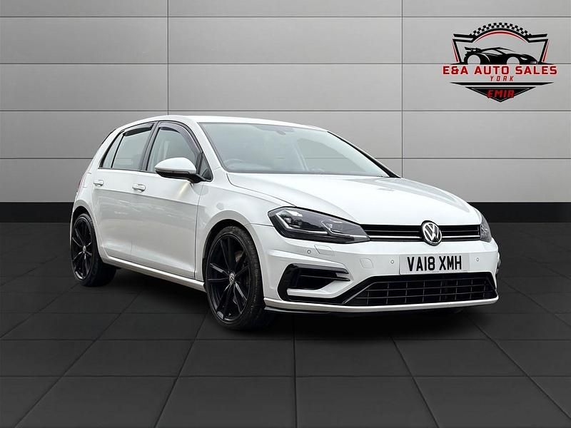 White Used 2018 VW Golf VII GT Hatchback | £7,995 (Super price) - Image 1/4