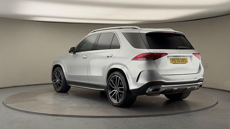 Used Mercedes GLE400 AMG line 2020 Iridium silver SUV