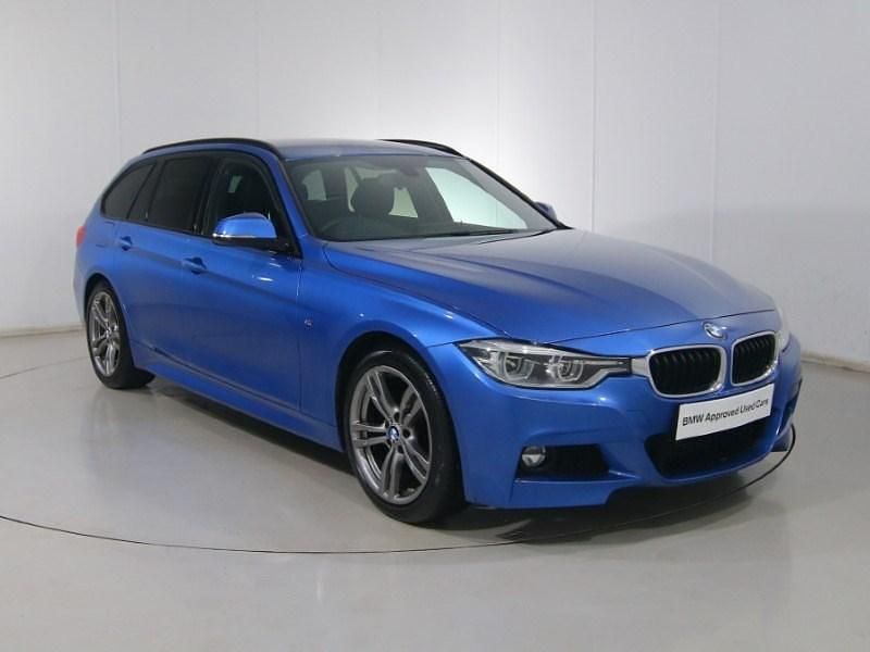 Blue Used 2019 BMW 320 M Sport Estate | £20,495 (Good price) - Image 1/4
