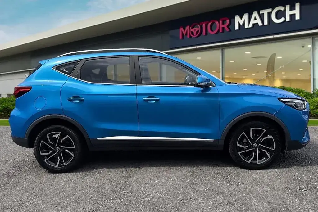 Used MG ZS Exclusive 111 HP (81 kW) 2021 Blue SUV