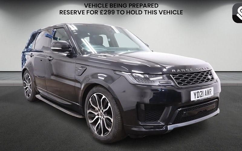 Used Land Rover Range Rover Sport HSE 300 HP (220 kW) 2021 Santorini black SUV