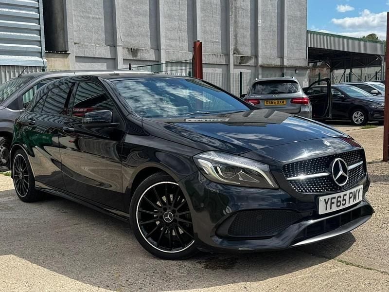 Black Used 2015 Mercedes A200 AMG line Hatchback | £9,200 (Expensive) - Image 1/4