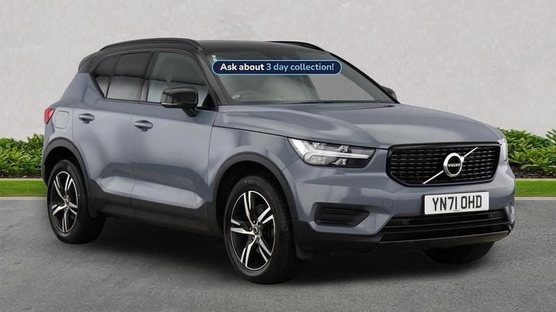 Grey Used 2021 Volvo XC40 R-Design SUV | £25,199 (Fair price) - Image 1/4