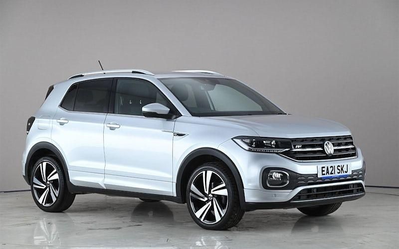 Used VW T-Cross R-line 116 HP (85 kW) 2020 Silver SUV