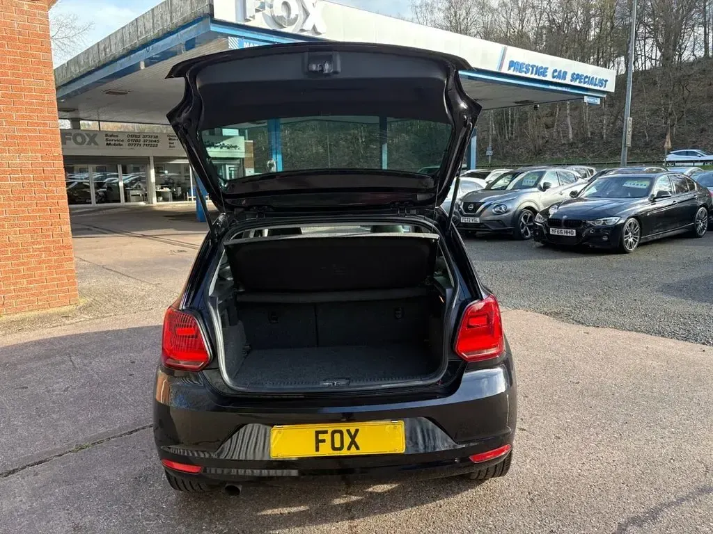 Used VW Polo Design 2015 Black Hatchback