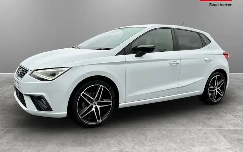 Used Seat Ibiza FR 110 HP (80 kW) 2022 White Hatchback