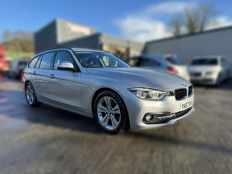 Silver Used 2017 BMW 320 Efficient Dynamics Estate | £12,995 (Good price) - Image 1/4