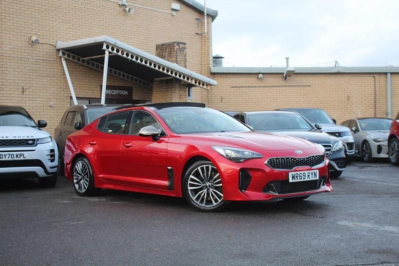 Red Used 2019 Kia Stinger GT-Line S Hatchback | £17,885 (Fair price) - Image 1/4