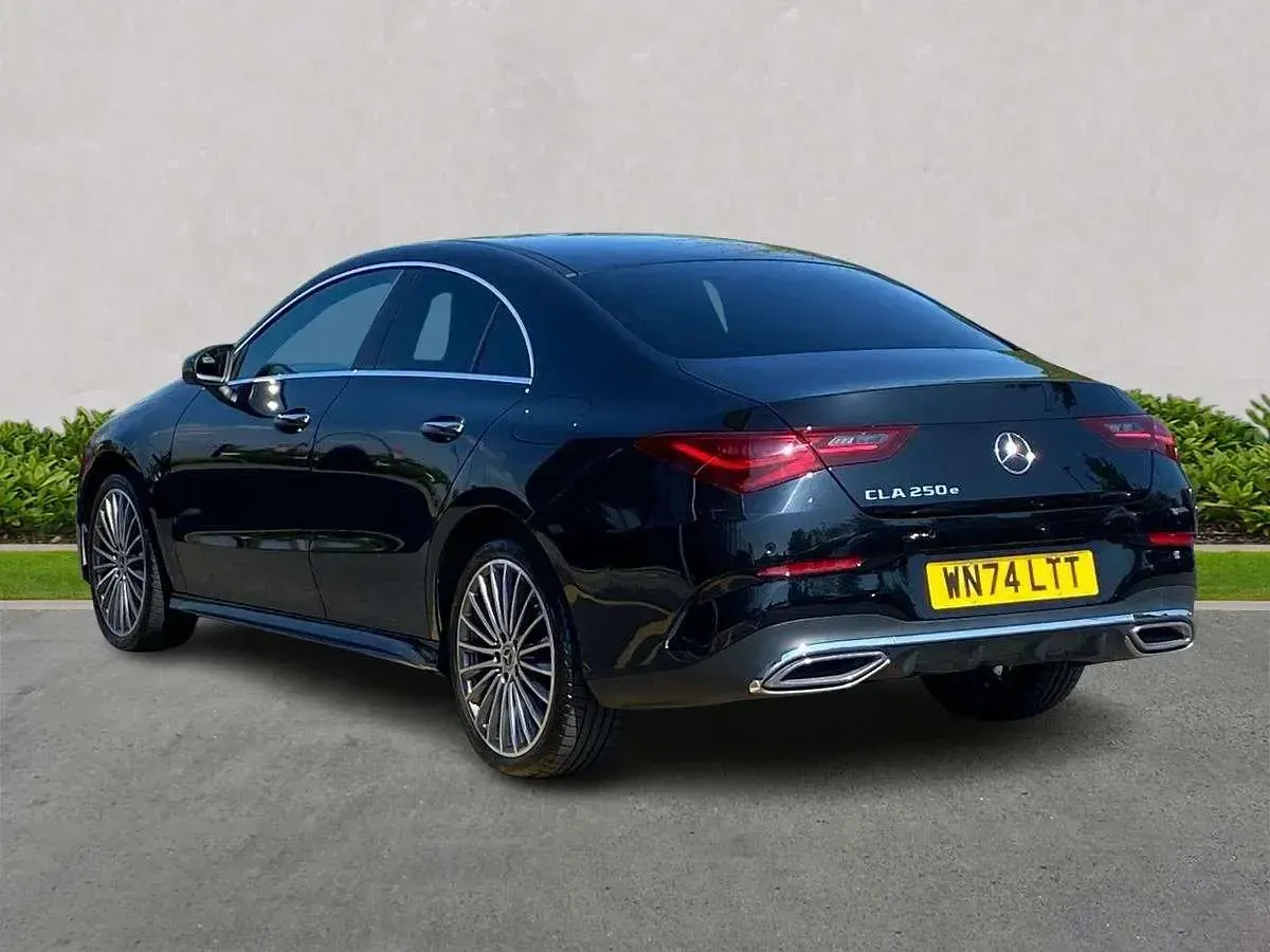 Used Mercedes CLA250e AMG Line Premium 2024 Black Sedan