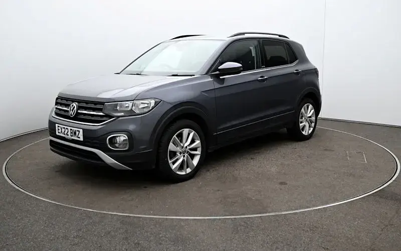 Usado VW T-Cross Active 110 HP (80 kW) 2021 Cinzento SUV