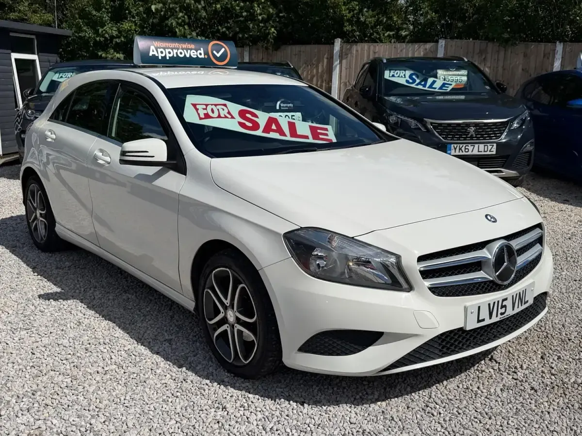 Used Mercedes A180 2015 White Hatchback