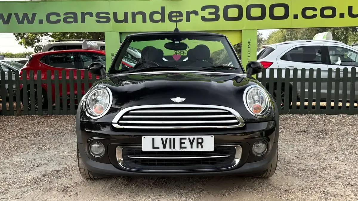 Used Mini Cooper Cabriolet 122 HP (89 kW) 2011 Black Cabriolet