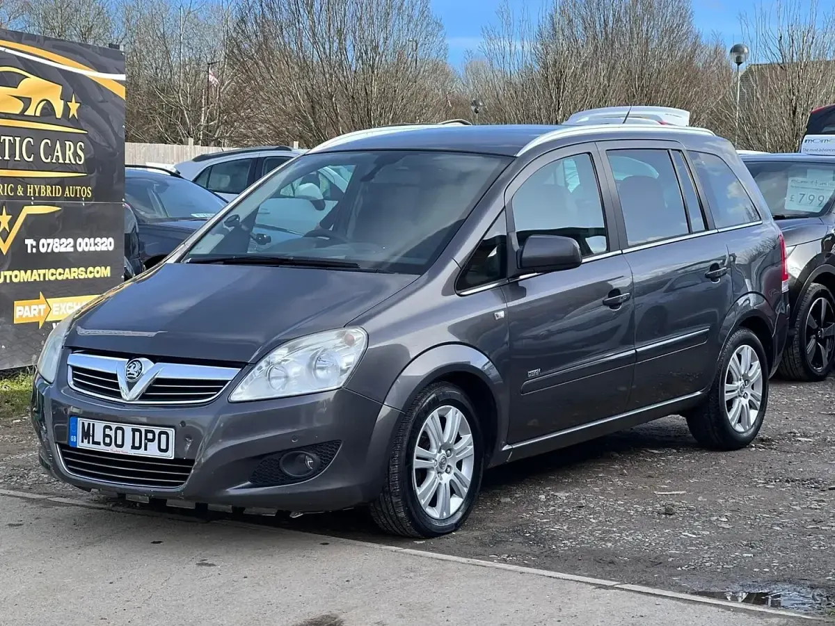 Used Vauxhall Zafira Design Edition 2010 Grey MPV